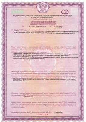 Лицензия сервисной службы (ион)