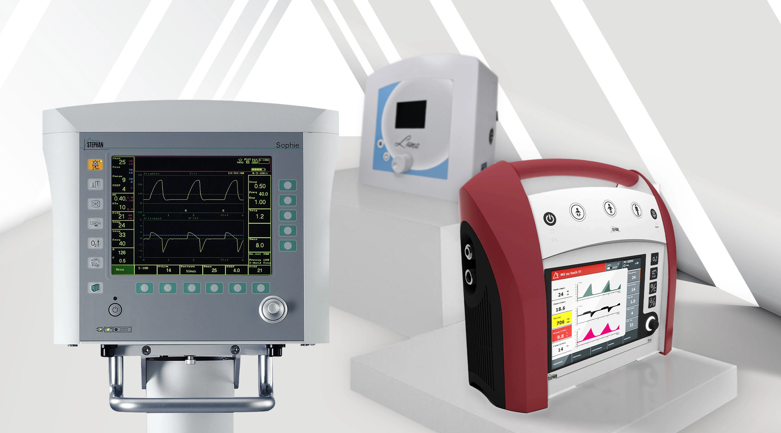 Экспонаты РЗН-2025: аппараты ИВЛ
