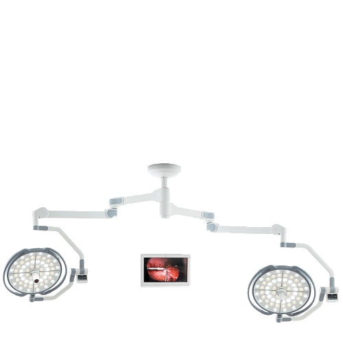 Двухкупольный светильник INSPITAL LD20.24 с монитором