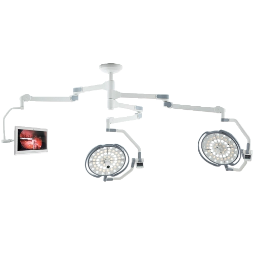 Двухкупольный светильник INSPITAL LD20.53 с камерой и монитором