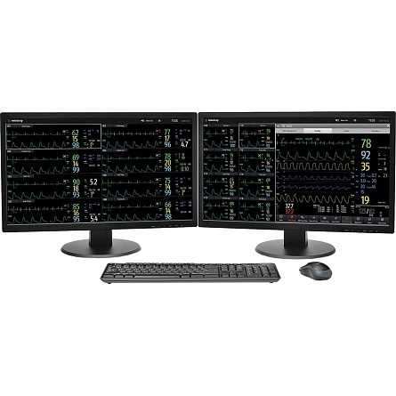 Центральная мониторная станция BeneVision от Mindray фотография