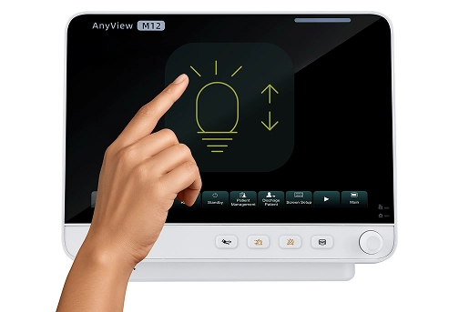 Сенсорный экран в мониторе пациента AnyView M12