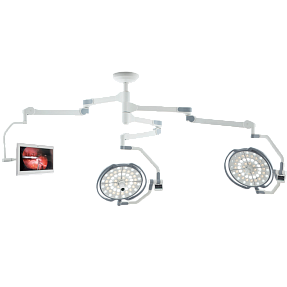 Двухкупольный светильник INSPITAL LD20.53 с камерой и монитором