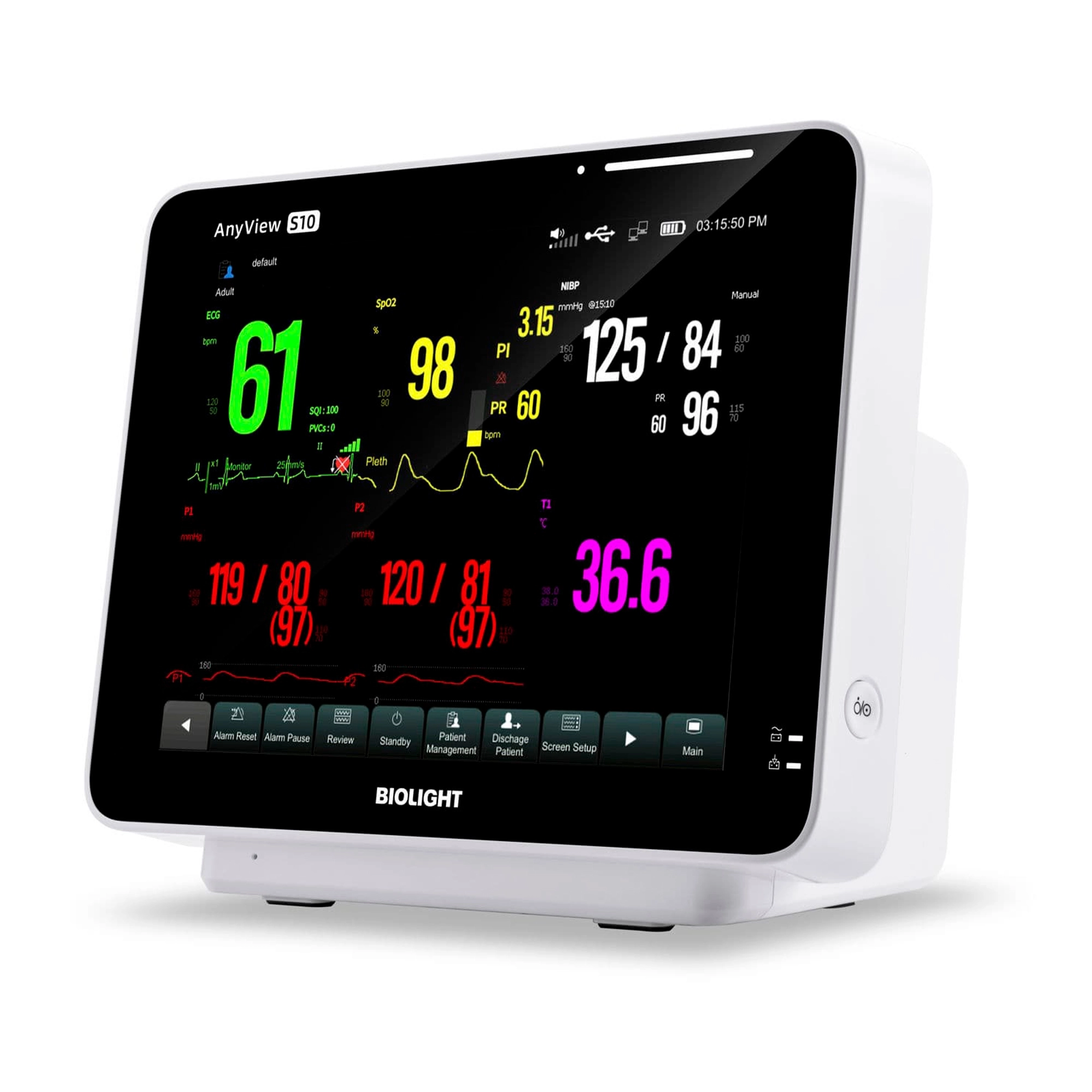 Монитор пациента Biolight AnyView S10