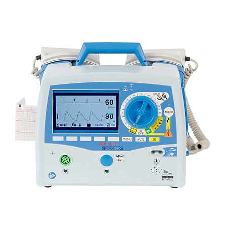 Дефибриллятор Schiller Defigard 4000 смотреть фото на сайте trimm.ru Дефибриллятор Schiller Defigard 4000 от Schiller фотография