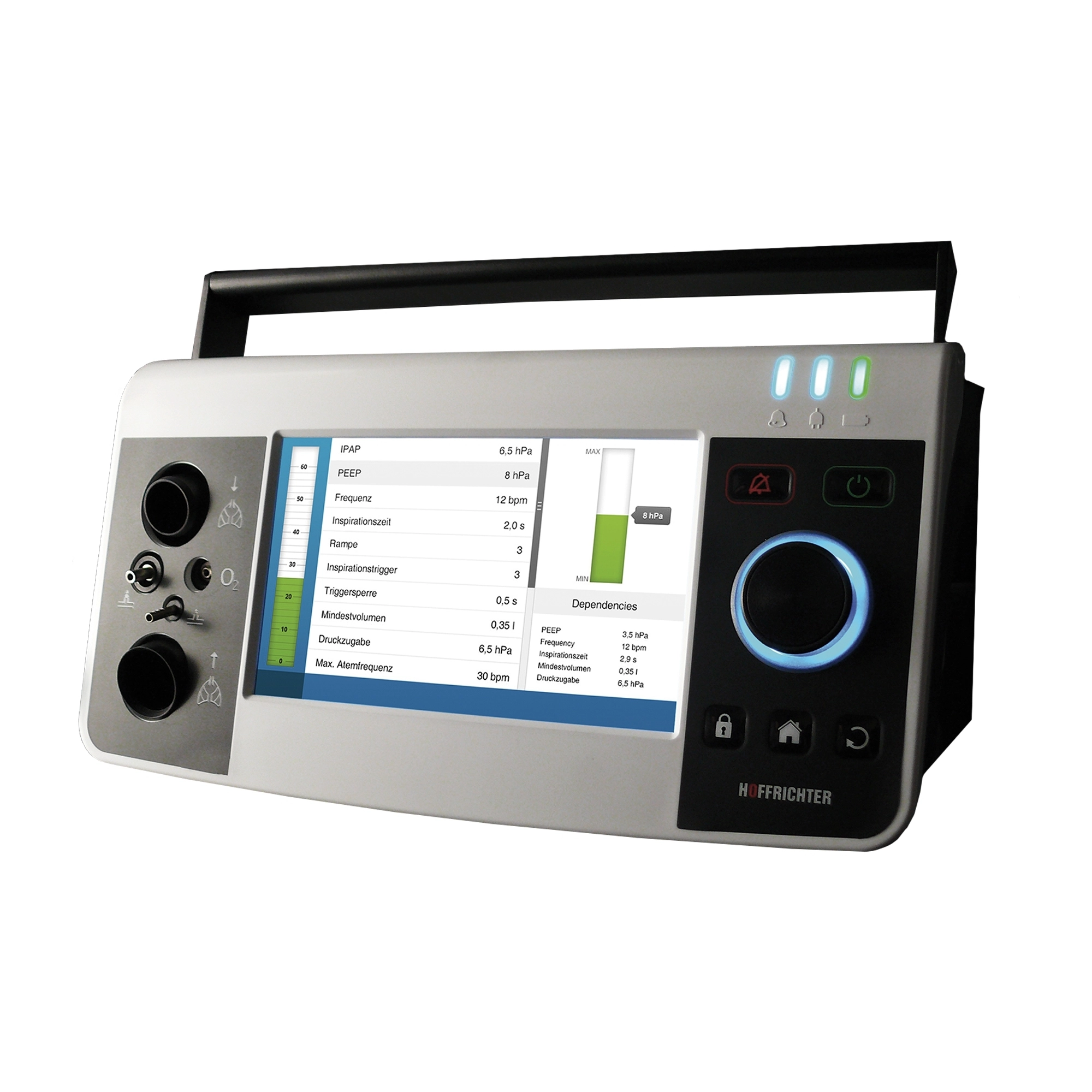 Аппарат ИВЛ HOFFRICHTER CARAT II Pro